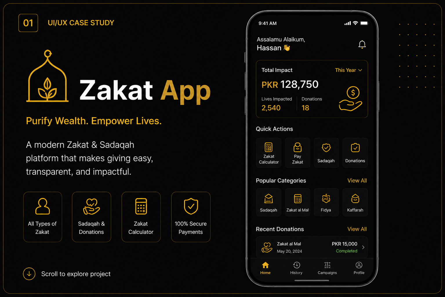 Zakat App project